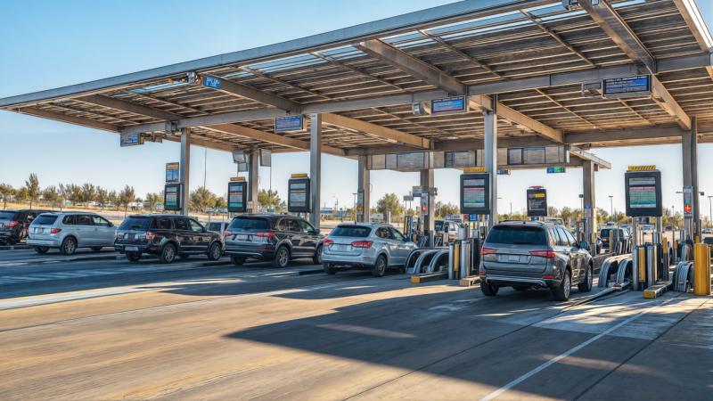 HITD's toll management software for stations and lanes and license plate recognition